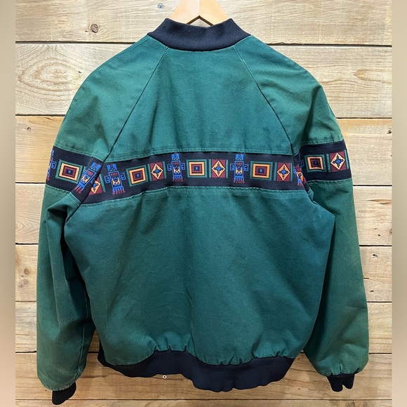 Vintage David James Rustic Bomber Jacket - Picture 2 of 15